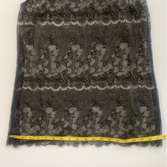 Maurices Lace Overlay Two-Toned Stretch Racerback Tank Top M - Picture 11 of 11